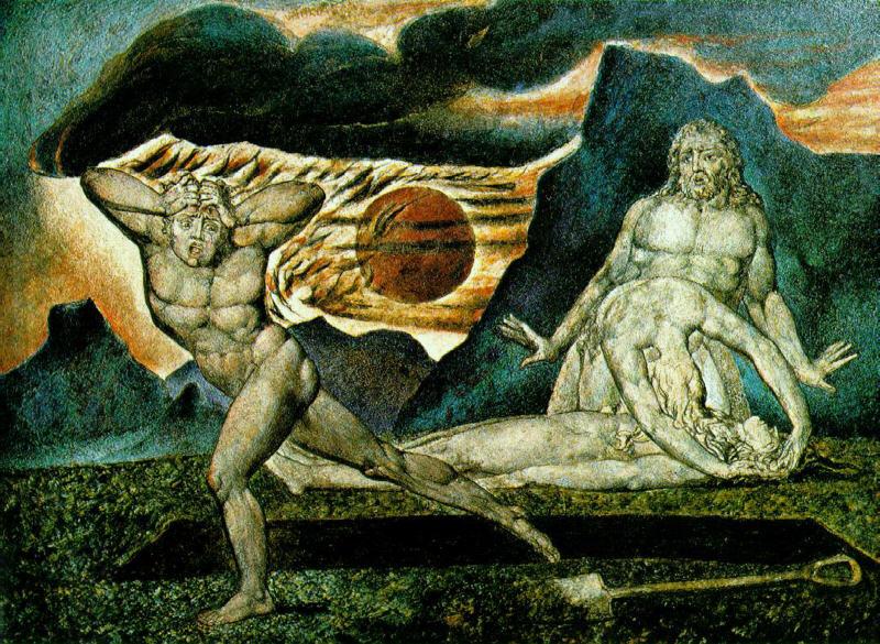 William Blake The Body of Abel Found by Adam and Eve oil painting picture